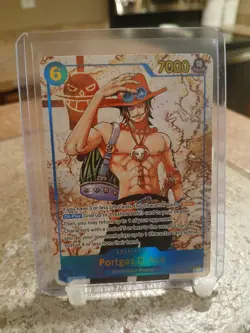 One Piece TCG Portgas D. Ace SEC Alt Art OP13-119 English Carrying On His Will - Image 1