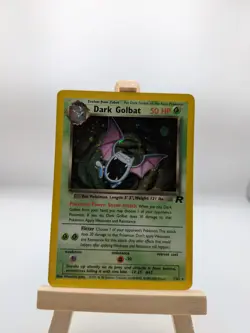 Dark Golbat Team Rocket Holo Rare 7/82 Pokemon WOTC Vintage LP - Image 1