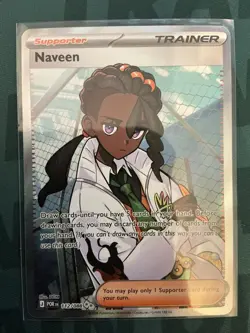 Pokemon TCG Ultra Rare Naveen 112/088 Perfect Order - Image 1