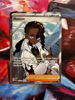 Naveen 112/088 Mega Evolution Perfect Order Full Art Ultra Rare Pokemon TCG - Image 1