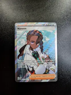 Pokemon TCG Naveen 112/088 Perfect Order - Full Art Trainer - NM - Image 1