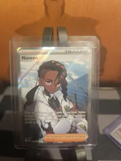 Naveen 112/088 Full Art Holo Ultra Rare Pokemon TCG Perfect Order - Image 1