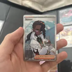 Pokemon TCG Naveen Trainer Supporter 112/088 Perfect Order Nm Condition - Image 1