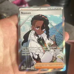 🔥Pokemon TCG-Naveen-112/088-Me03: Perfect Order-Full Art-Holo-M/NM!🔥 - Image 5