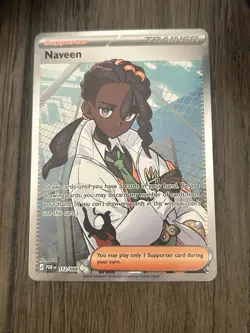 Naveen 112/088 POR Perfect Order Full Art Foil Ultra Rare English Pokemon TCG - Image 1