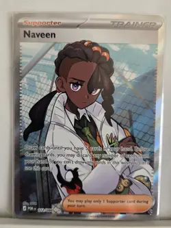 Naveen 112/088 Perfect Order Pokemon TCG Full Art Card - Pack Fresh! - Image 1