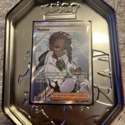 Pokemon TCG Naveen 112/088 Full Art Trainer Perfect Order NM/M - Image 1