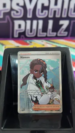 Pokemon TCG Naveen 112/088 Full Art Trainer Perfect Order NM/M - Image 1