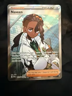 Pokemon TCG Naveen 112/088 Trainer Card Perfect Order NM Condition ENGLISH - Image 1