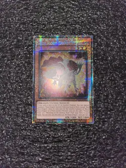 Yugioh! Red Rose Dragon MP25-EN037 Starlight Rare 1st Edition Near Mint - Image 1