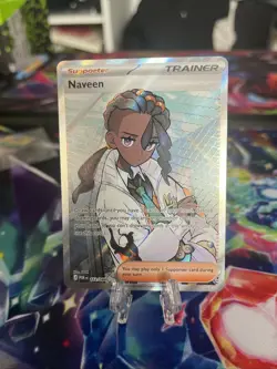 Pokemon TCG Naveen 112/088 Perfect Order Full Art Trainer NM - Image 1