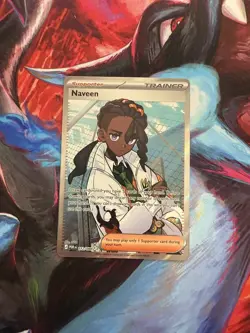 PERFECT ORDER - Naveen 112/088 - Full Art Trainer - Pokemon TCG - NM/M Card - Image 1