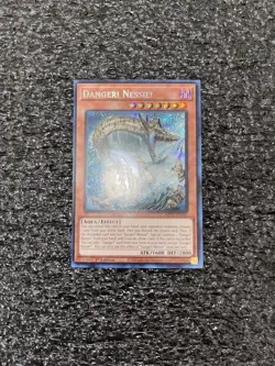 Yugioh! Danger! Nessie! MP25-EN141 Prismatic Secret Rare 1st Edition Near Mint - Image 1