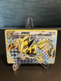 Pokemon Lugia Break Holo Rare TCG Card 79/124 XY Fates Collide - Image 1