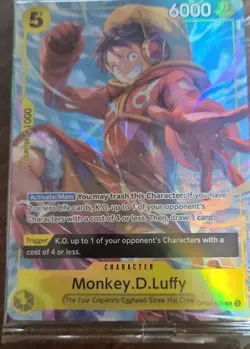 Monkey.D.Luffy (Illustration Box Vol.3) OP07-109 One Piece Promotion Cards Foil - Image 1