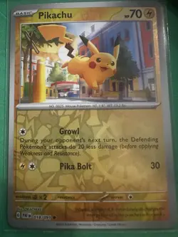 Pokemon Pikachu Raichu Card Lot Reverse Holo Trick or Trade Rare 5 Cards - Image 5