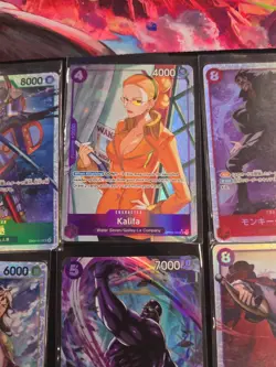 One Piece TCG Lot of 9 Cards Near Mint Condition ALT ART- SR - Image 3