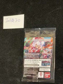 Bandai Namco Monkey D. Luffy Promo Foil 2026 US Voyage One Piece Card EN P-055 - Image 2