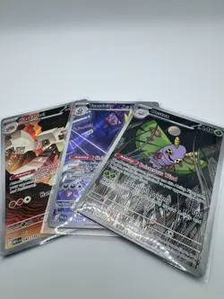 Pokemon TCG 3 Card Illustration Rare Holo Lot Full Art NM/Mint - Image 1