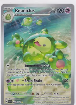 Reuniclus - 171/162 - Pokemon Temporal Forces Illustration Rare Card NM - Image 1