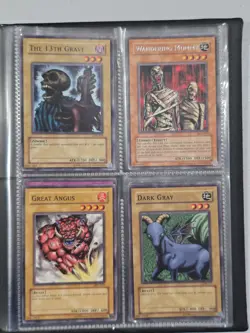 1996 Yu-Gi-Oh Vintage Konami Collection Binder Trading Game Card With Cards. - Image 3