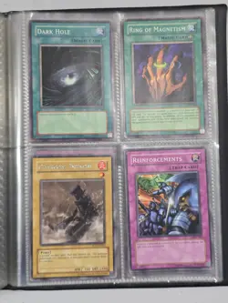 1996 Yu-Gi-Oh Vintage Konami Collection Binder Trading Game Card With Cards. - Image 4
