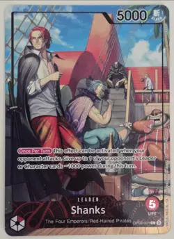 Shanks (OP09-001) (2025 PSA Magazine Promo) - One Piece Promotion Cards (OP-PR) - Image 1