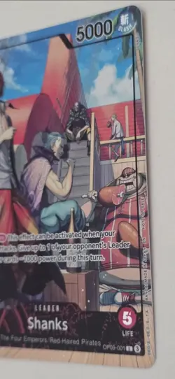 Shanks (OP09-001) (2025 PSA Magazine Promo) - One Piece Promotion Cards (OP-PR) - Image 3