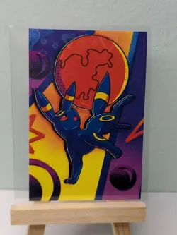 Pokemon Umbreon Cracked Ice Holo Team Rocket Card Database Set Peru RARE TCG - Image 3