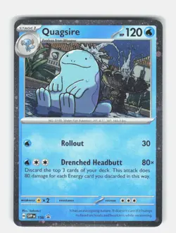 Quagsire Pokemon TCG SV: Scarlet & Violet Promo Cards 156 NM - Image 1