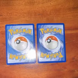 Pokemon TCG 2-Card Holo Full Art Trainer Lot Teammates Misty's Determination - Image 2