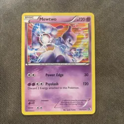 Pokemon Mewtwo 53/113 Legendary Treasures Holo Rare Holo 120 HP 2013 Card NM - Image 1