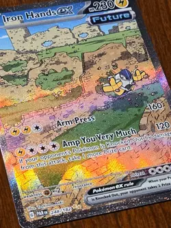 Iron Hands ex - 248/182 - SIR - Paradox Rift - Pokemon Card - NM+ - Image 2