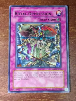 Yugioh Royal Oppression DB2-EN200 Rare NM Card - Image 1