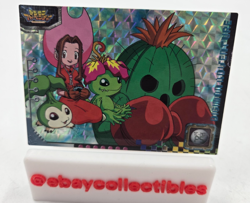 Palmon Digimon Card Holo Japanese 1999 TC-NO P5 Rare Bandai Japan F/S - Image 1
