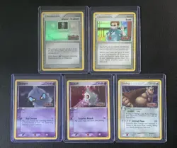 2007 Pokemon EX Power Keepers Stamped Rev Foil Holo - 5 Card Lot - Image 1