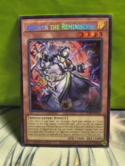 Yu-Gi-Oh! Aleister the Reminiscent - CORI-EN015 - NM 1st Edition Secret Rare - Image 1