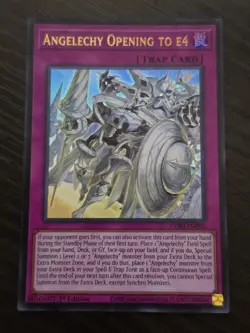 Yugioh - Angelechy Opening to E4 CORI-EN096 Ultra Rare Near Mint In Hand 1st Ed - Image 1