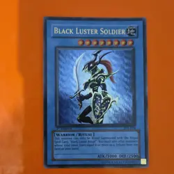 Konami Yu-Gi-Oh! TCG Black Luster Soldier SYE-024 1st Ed Ultra Rare ENG - Image 1