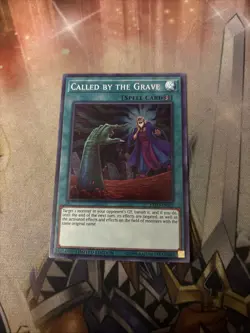 Yugioh Called by the Grave EXFO-ENSE2 Super Rare Limited Edition LP - Image 1