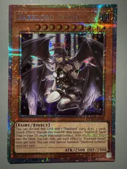 YUGIOH DARKLORD IXCHEL (EFFECT) ASIA ENGLISH EDITION CR10-AE030 PSER - Image 1