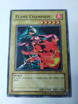 Yu-Gi-Oh! TCG Flame Champion Pharaoh's Servant PSV-041 Unlimited Common - Image 1
