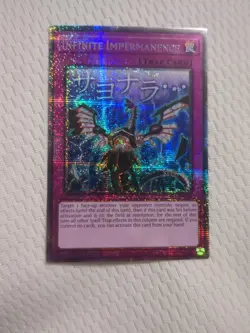 Infinite Impermanence 1st Edition Starlight Rare RA05-EN140 Yu-Gi-Oh! - Image 1