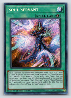 Soul Servant - LDS3-EN095 - Secret Rare - Limited Edition - Yugioh - Image 1