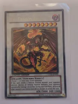 Red Dragon Archfiend CT05-EN002 2008 Collectors Tin Yu-Gi-Oh Limited LP - Image 1