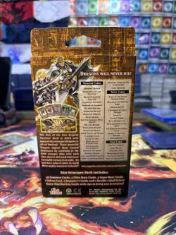 YUGIOH RISE OF THE TRUE DRAGONS STRUCTURE DECK ENGLISH SEALED ✨🔥SMALL RIP - Image 3