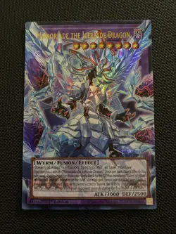YuGiOh Mirrorjade the Iceblade Dragon RA05-EN148 ULTRA RARE EXTENDED ART - Image 1