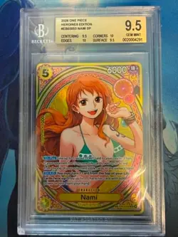 Nami SP EB03-053 Heroines Edition BGS 9.5 GEM MINT One Piece - Image 1