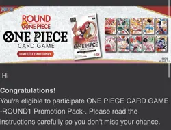 One Piece Card Game Round 1 - 10 Promotion Packs (Pre-Sale) - Image 1