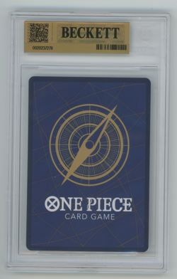 NICO ROBIN 2022 ONE PIECE #ST01-008 SUPER PRE-RELEASE BECKETT BGS 10 GEM MINT - Image 2